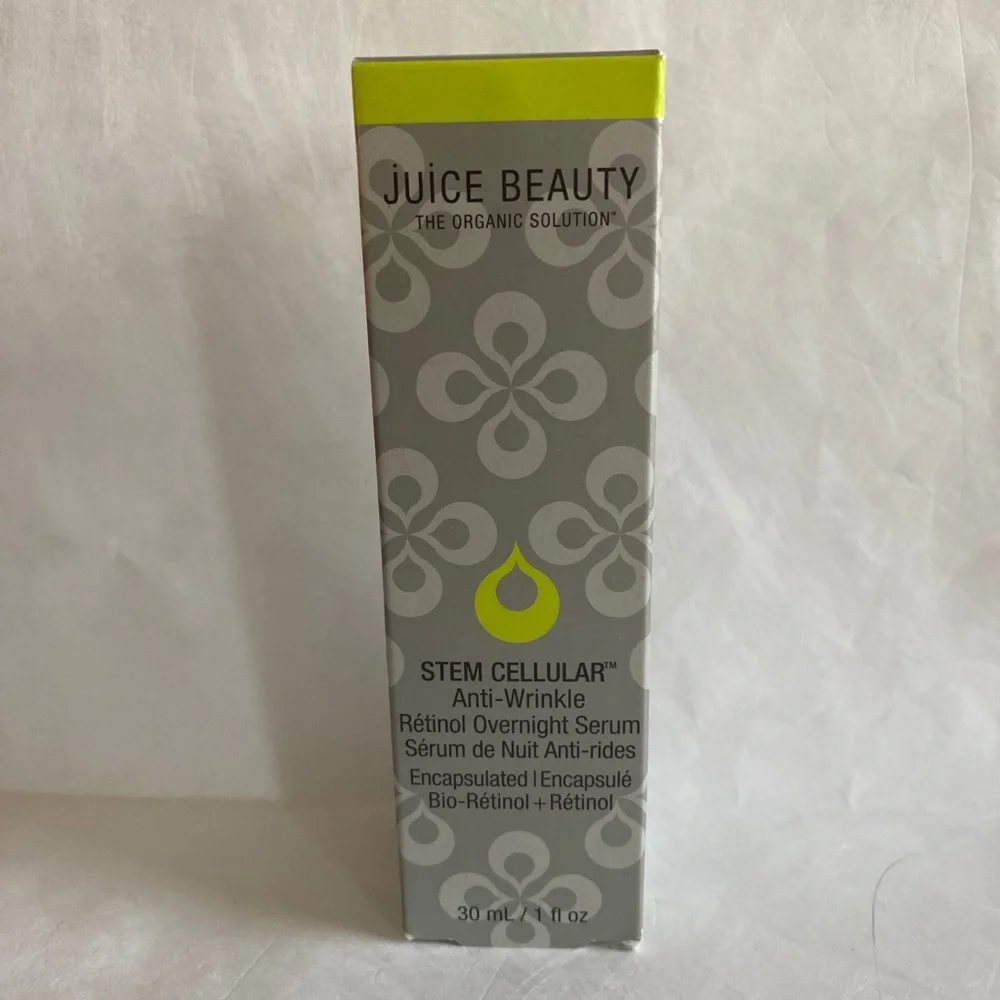 Juice Beauty STEM CELLULAR Anti-Wrinkle Retinol Overnight Serum $72 CLEAN BEAUTY